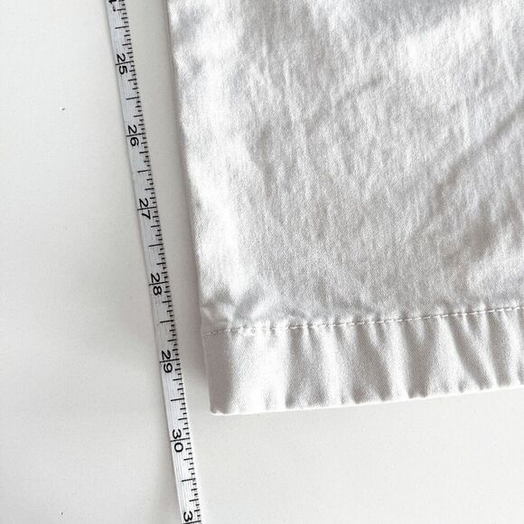 Tommy Hilfiger Mens Mid-Rise Flat Front Slim Fit Chino Pants White 31 - Picture 6 of 9